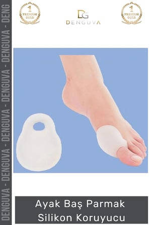 #ParmakKoruyucu Halluks Valgus Bunyon Kemik Düzeltici Makara Medikal Baş Ayak Parmak Silikon Koruyucu