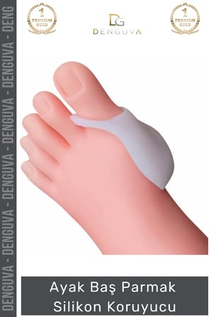 #ParmakKoruyucu Halluks Valgus Bunyon Kemik Düzeltici Makara Medikal Baş Ayak Parmak Silikon Koruyucu