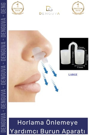#BurunAparatı Kaliteli Silikon Ergonomik Uyku Aparatı Rahat Horlama Önlemeye Yardımcı Burun Aparatı