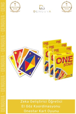 #Oyuncak 108 Kart Çift Deste Aile Arkadaş Grubu Strateji Hız Eğlence Keyfi Onestar Eğlenceli Kart