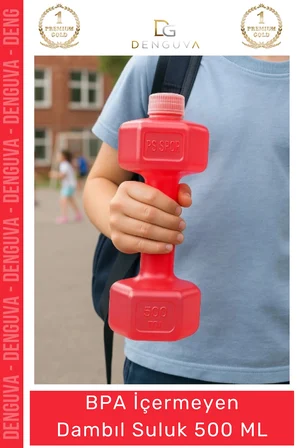 #Suluk Sağlıklı BPA İçermez Sporcu Matarası Renkli Şık Hafif Pratik Modern Dambıl Suluk 500 ml