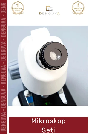 #Mikroskop 1200X Büyütme Profesyonel Bilimsel Eğitim Taşınabilir LED Aydınlatma Stem Mikroskop Seti