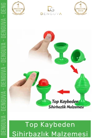 #Sihirbazlık Yeşil Renk Sihirli Kupa Eğlenceli Profesyonel Sihirbazlık Hobi Top Kaybetme Oyunu 7 cm