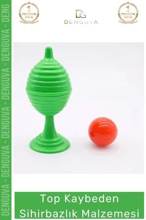 #Sihirbazlık Yeşil Renk Sihirli Kupa Eğlenceli Profesyonel Sihirbazlık Hobi Top Kaybetme Oyunu 7 cm
