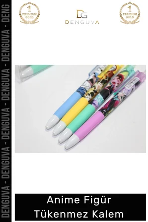 #Kalem Model 3 Serisi Estetik Ergonomik Canlı Figür Tasarım Sağlam Anime Figür Tükenmez Kalem