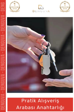 #Anahtarlık Pratik Metal Market Arabası Jetonu Bozuk Para Yerine Geçen Alışveriş Arabası Anahtarlığı