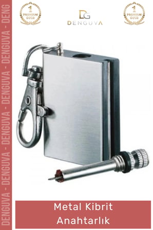 #Anahtarlık Paslanmaz Rüzgara Dayanıklı Doldurulabilir Kompakt Kamp Outdoor Metal Kibrit Anahtarlık