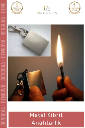 #Anahtarlık Paslanmaz Rüzgara Dayanıklı Doldurulabilir Kompakt Kamp Outdoor Metal Kibrit Anahtarlık