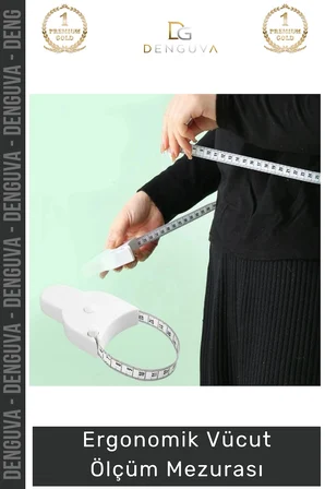 #Mezura Fitness Diyet Profesyonel Ergonomik Otomatik Teleskopik Pim Kilitli Vücut Ölçüm Mezurası