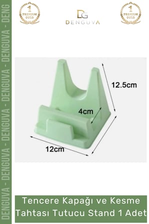 #Stand Tencere Kapağı Düzenleyici Tezgah Üstü Modern Şık Kesme Tahtası Tutucu Mutfak Standı