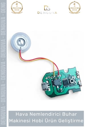 #ProjeKiti Şarjlı Ultrasonik Modül DIY Tasarım Proje Kiti Seti Buhar Makinesi Hobi Ürün Geliştirme