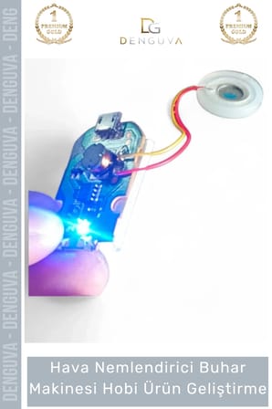 #ProjeKiti Şarjlı Ultrasonik Modül DIY Tasarım Proje Kiti Seti Buhar Makinesi Hobi Ürün Geliştirme