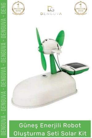 #Solarset Stem Eğitici Robotik Hobi Fen Set Güneş Enerjili Robot Oluşturma Seti Solar Kit 6 İn 1