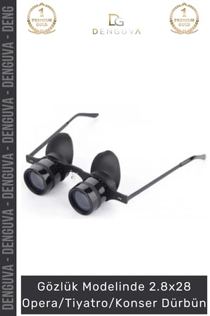 #Dürbün Profesyonel Gözlük Tipi Hands Free Eller Serbest Optik Lens Opera Tiyatro Konser Dürbün