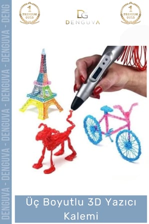 #kalem sağlıklı güvenli pla abs filament hobi profesyonel tasarımcı üç boyutlu çizim yazıcı kalemi