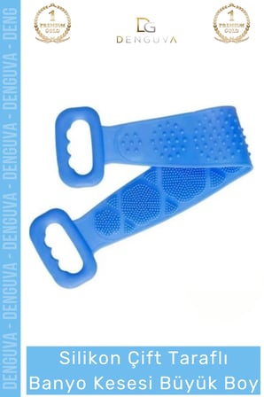 #BanyoKesesi Peeling Etkili Sırt Masajı Arındırıcı Dokulu Pratik Çift Taraflı Banyo Kesesi Büyük Boy