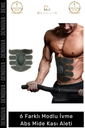 #MasajAleti Six Pad Mobile Gym Fitness Egzersiz Spor Kondisyon Zayıflama Masajı Pad Abs Mide Kası Aleti