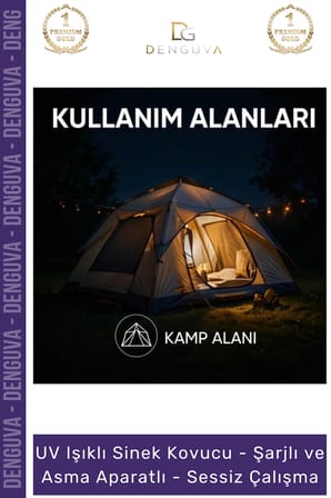 #sinekkovucu mor işık şarjlı kamp bahçe profesyonel sessiz modern güçlü çalışma uv işıklı sinek kovucu