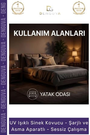 #sinekkovucu mor işık şarjlı kamp bahçe profesyonel sessiz modern güçlü çalışma uv işıklı sinek kovucu