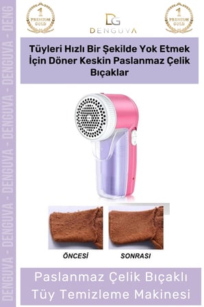 #TüyTemizleme Lüks Pilli Tiftik Kazak Toplama Makinesi Tüy Alıcı Giysi Yünü Tüy Temizleme Makinesi