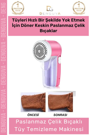#TüyTemizleme Lüks Tiftik Kazak Giysi Yünü Alıcı Paslanmaz Çelik Bıçaklı Plli Tüy Temizleme Makinesi