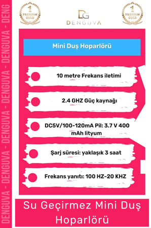#Hoparlör Bluetooth Su Geçirmez Vantuzlu Dahili Mikrofonlu Kablosuz Şarjlı Duş Kamp Sahil Hoparlör