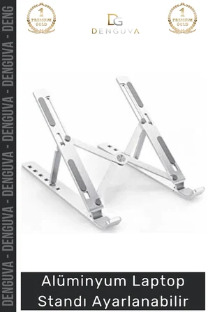 #LaptopStandı Katlanabilir Ergonomik Metal Taşınabilir Dizüstü Alüminyum Laptop Standı Ayarlanabilir