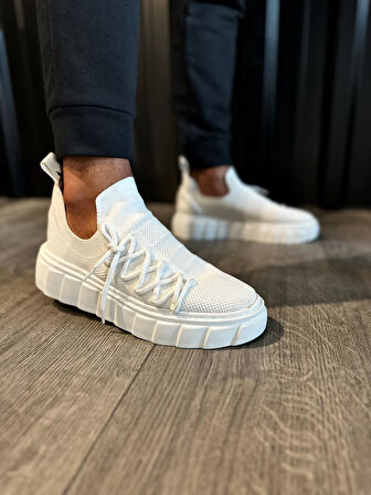 Pabucmarketi Erkek Günlük Ayakkabı Beyaz