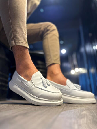 Pabucmarketi Erkek Günlük Spor Klasik Ayakkabı Beyaz