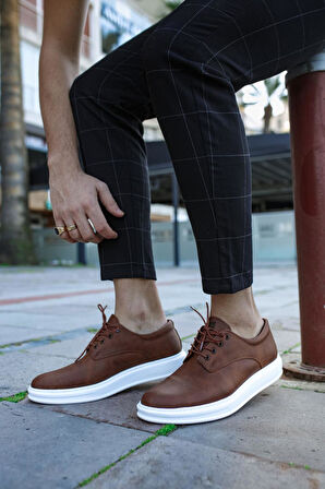 Pabucmarketi Erkek Klasik Ayakkabı Taba