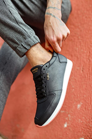 Pabucmarketi Erkek Günlük Ayakkabı Siyah