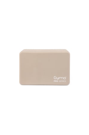 Gymo Pro Series Rounded Yoga Blok Bej