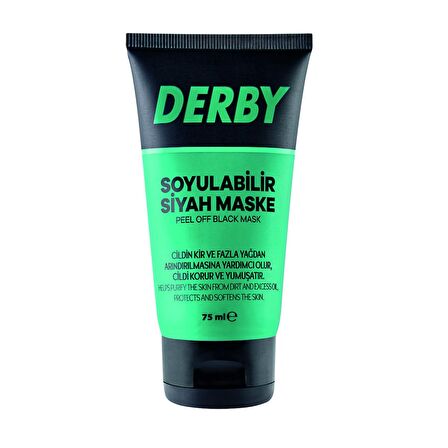 Derby Soyulabilir Siyah Maske 75 ML Peel Off Black Mask