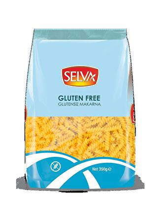 Selva Glutensiz Burgu Makarna 350 gr 4 Adet Fusilli Makarna