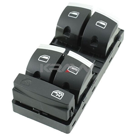 Vag Cam Dugmesi Dortlu ( Krom ) A3 09>13 Q7 10>15 - Kraw An-1504c