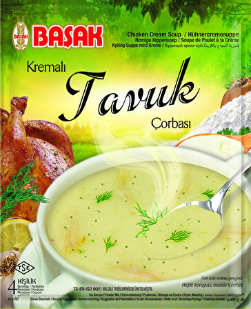 BAŞAK Çorba-Kremalı Tavuk 60 gr.12 Adet
