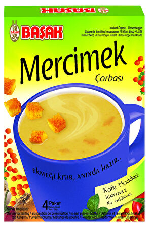 BAŞAK çabuk çorba-mercimek 22gr.x24adet