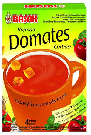BAŞAK çabuk çorba-domates 22gr.x24adet