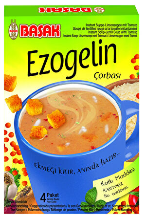 BAŞAK çabuk çorba-ezogelin 22gr.x24adet