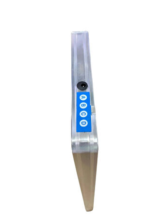 Enarose Elektrikli Dijital Duvar Saati E2158 Krom