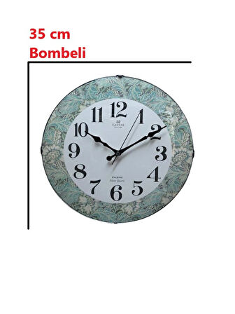 Eastar Bombe Camlı Duvar Saati E3534