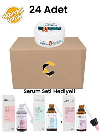 Cire Aseptine Ayak Bakım Kremi 150 Ml 24 Adet+Joy Line 3'Lü Set