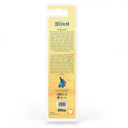 Difaş Stitch Yumuşak Kıllı Diş Fırçası 4-7 Yaş