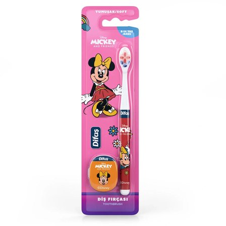 Difaş Minnie Mouse Yumuşak Kıllı Diş Fırçası 8-14 Yaş