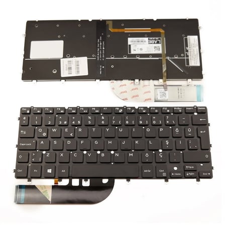Dell inspiron 7347, 7348 Notebook Klavyesi, Laptop Tuş Takımı (Siyah TR) Işıklı / KL0988LD