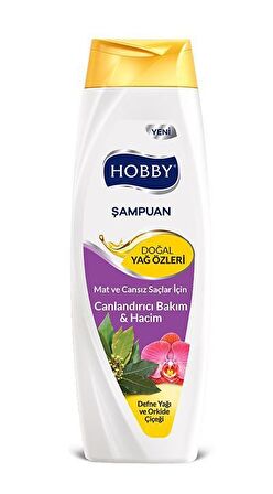 Hobby Tüm Saçlar İçin Canlandırıcı Defne Yağlı Şampuan 600 ml