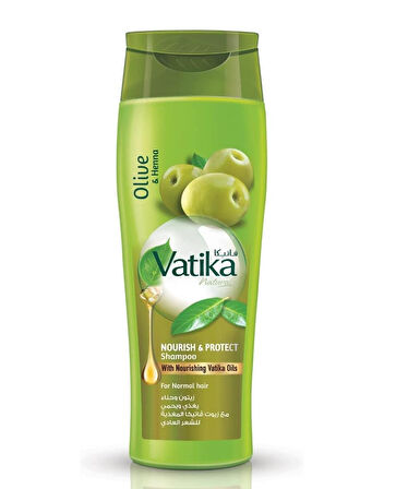 Vatika Naturals Şampuan Nem Koruma Zeytin Ve Kına 400 Ml