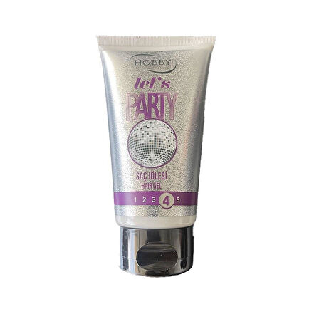 Hobby Saç Jölesi Lets Party Simli 150 Ml