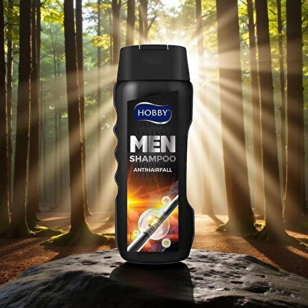 HOBBY 3'Lü Set: Men Şampuan Saç Dökülmesine Karşı Etkili Şampuan + Fresh Care Kiraz Çiçeği Duş Jeli +  Klasik Saç Kremi