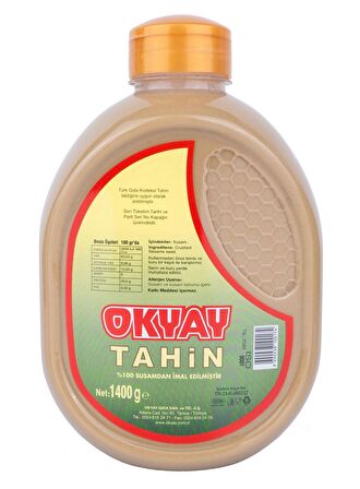 OKYAY 1400 Gr Pet Şişe Tahin